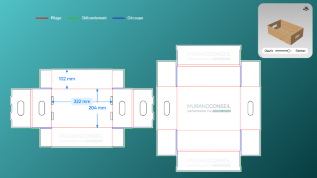 Packaging et artwork