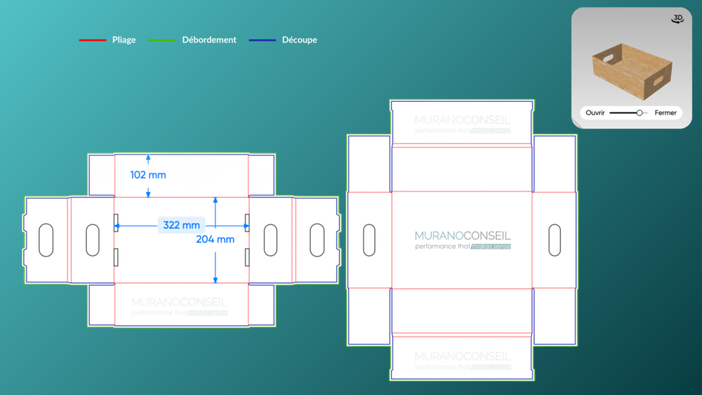 Packaging et artwork